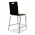 Bushwick Series Bentwood Stool, Counter Height, Supports Up to 500 lb, 24