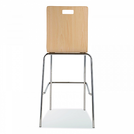 Bushwick Series Bentwood Stool, Supports Up to 500 lb, 30