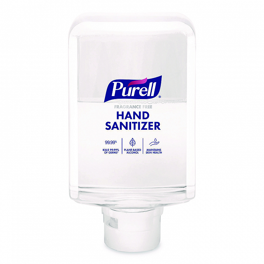 Advanced Hand Sanitizer Fragrance-Free Foam, 800 mL Refill, 2/Carton (835102CV)