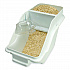 ProSave Shelf Ingredient Bins, 5.4 gal, 11.5 x 23.5 x 16.88, White, Plastic (9G57WHI)