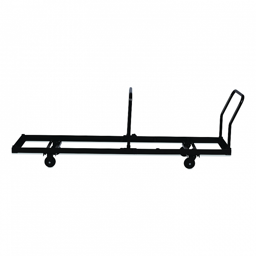 Folding Chair Dolly For Vertical Storage, Metal, 1,100 lb Capacity, 19.25" x 81" x 38.5", Brown (DY35)