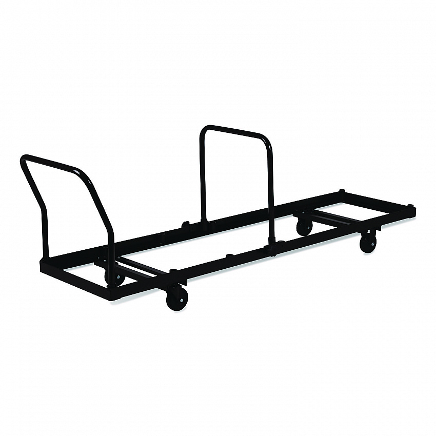 Folding Chair Dolly For Vertical Storage, Metal, 1,100 lb Capacity, 19.25" x 81" x 38.5", Brown (DY35)