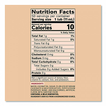 Liquid Coffee Creamer, Original, 0.38 oz Mini Cups, 50/Box, 4 Boxes/Carton (35110CT)