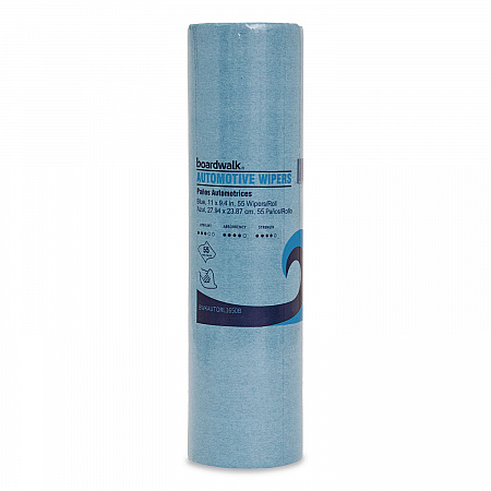 Automotive Shop Towel Rolls, 9.4 x 11, Blue, 55/Roll, 30 Rolls/Carton (AUTORL1650B)