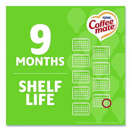 Liquid Coffee Creamer, Irish Cream, 0.38 oz Mini Cups, 50/Box (35112)