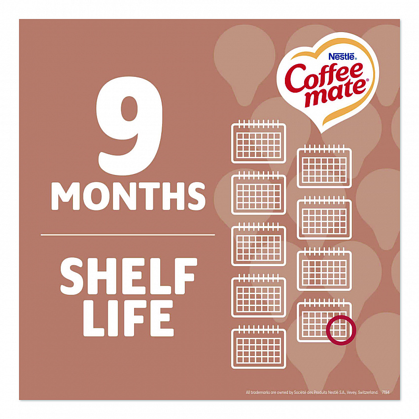 Liquid Coffee Creamer, Cafe Mocha, 0.38 oz Mini Cups, 50/Box (35115)