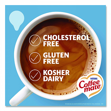 Liquid Coffee Creamer, French Vanilla, 0.38 oz Mini Cups, 50/Box, 4 Boxes/Carton (35170CT)