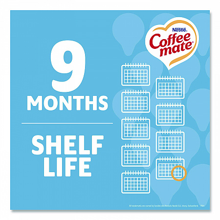 Liquid Coffee Creamer, French Vanilla, 0.38 oz Mini Cups, 50/Box, 4 Boxes/Carton (35170CT)
