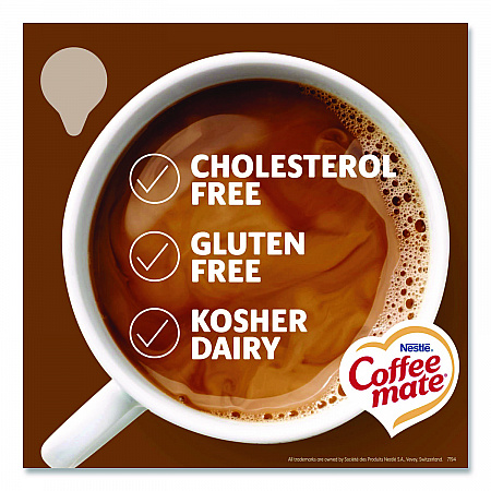 Liquid Coffee Creamer, Snickers, 0.38 oz Mini Cups, 50/Box (61425BX)