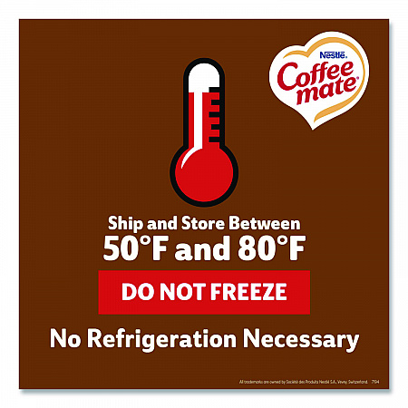 Liquid Coffee Creamer, Snickers, 0.38 oz Mini Cups, 50/Box (61425BX)