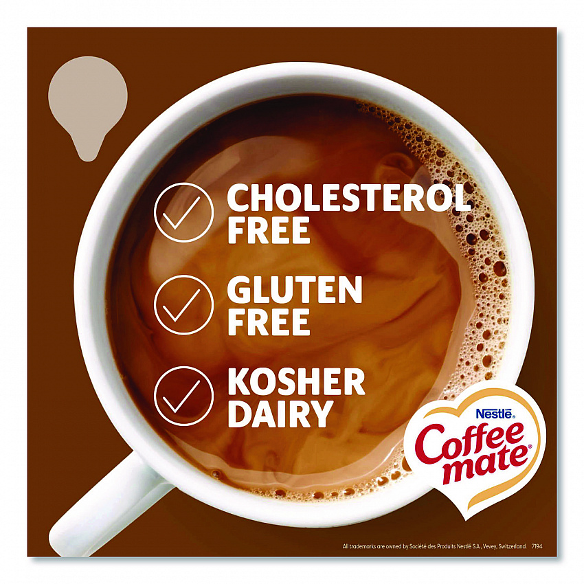 Liquid Coffee Creamer, Snickers, 0.38 oz Mini Cups, 200/Carton (61425CT)