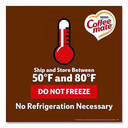 Liquid Coffee Creamer, Snickers, 0.38 oz Mini Cups, 200/Carton (61425CT)