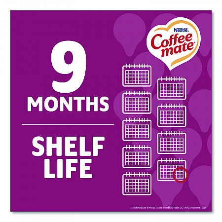 Liquid Coffee Creamer, Salted Caramel Chocolate, 0.38 oz Mini Cups, 50/Box, 4 Boxes/Carton (77197CT)