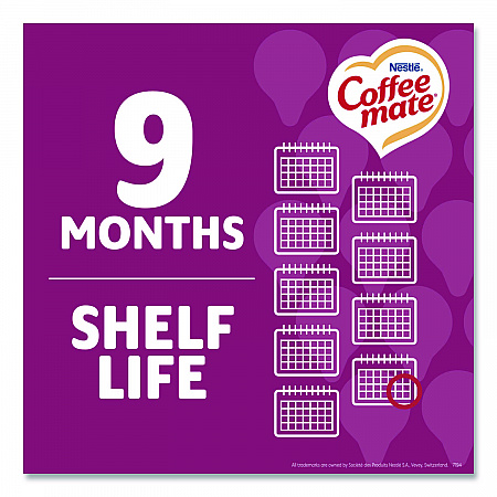 Liquid Coffee Creamer, Salted Caramel Chocolate, 0.38 oz Mini Cups, 50/Box (77197)
