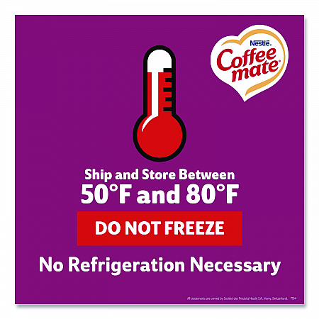 Liquid Coffee Creamer, Salted Caramel Chocolate, 0.38 oz Mini Cups, 50/Box (77197)