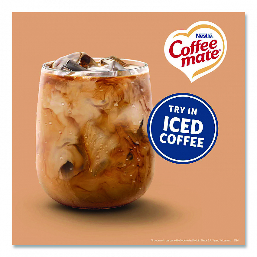 Liquid Coffee Creamer, Vanilla Caramel, 0.38 oz Mini Cups, 50/Box (79129)