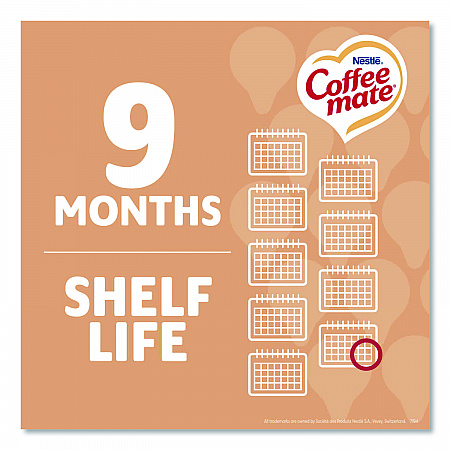 Liquid Coffee Creamer, Vanilla Caramel, 0.38 oz Mini Cups, 50/Box (79129)