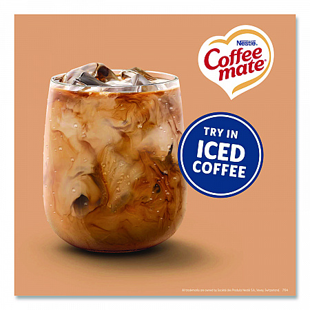 Liquid Coffee Creamer, Vanilla Caramel, 0.38 oz Mini Cups, 50/Box, 4 Boxes/Carton (79129CT)