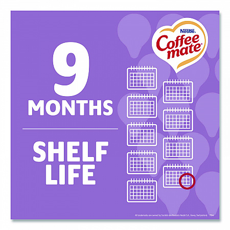Liquid Coffee Creamer, Italian Sweet Cream, 0.38 oz Mini Cups, 50/Box, 4 Boxes/Carton (84652CT)
