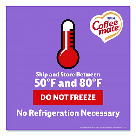 Liquid Coffee Creamer, Italian Sweet Cream, 0.38 oz Mini Cups, 50/Box (84652)