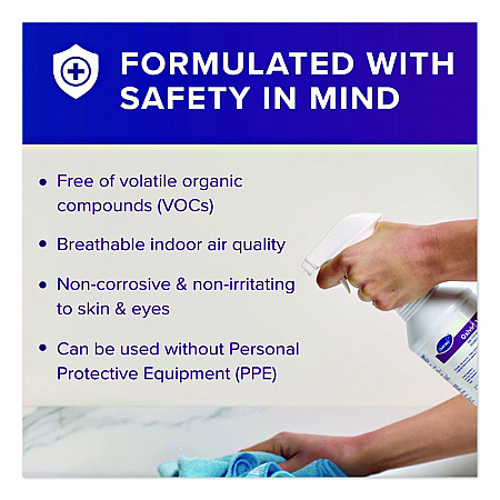 Oxivir TB Disinfectant Wipes, 7 x 6, White, 60/Canister, 12 Canisters/Carton (5388471)