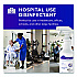 Oxivir TB Disinfectant Wipes Refill, 11 x 12, Unscented, White, 160 Wipes/Refill Pouch, 4 Refill Pouches/Carton (100823906)
