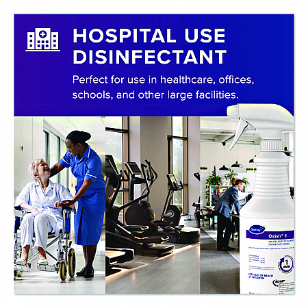 Oxivir TB Disinfectant Wipes, 6 x 6.9, Characteristic Scent, White, 160/Canister, 4 Canisters/Carton (101105152)