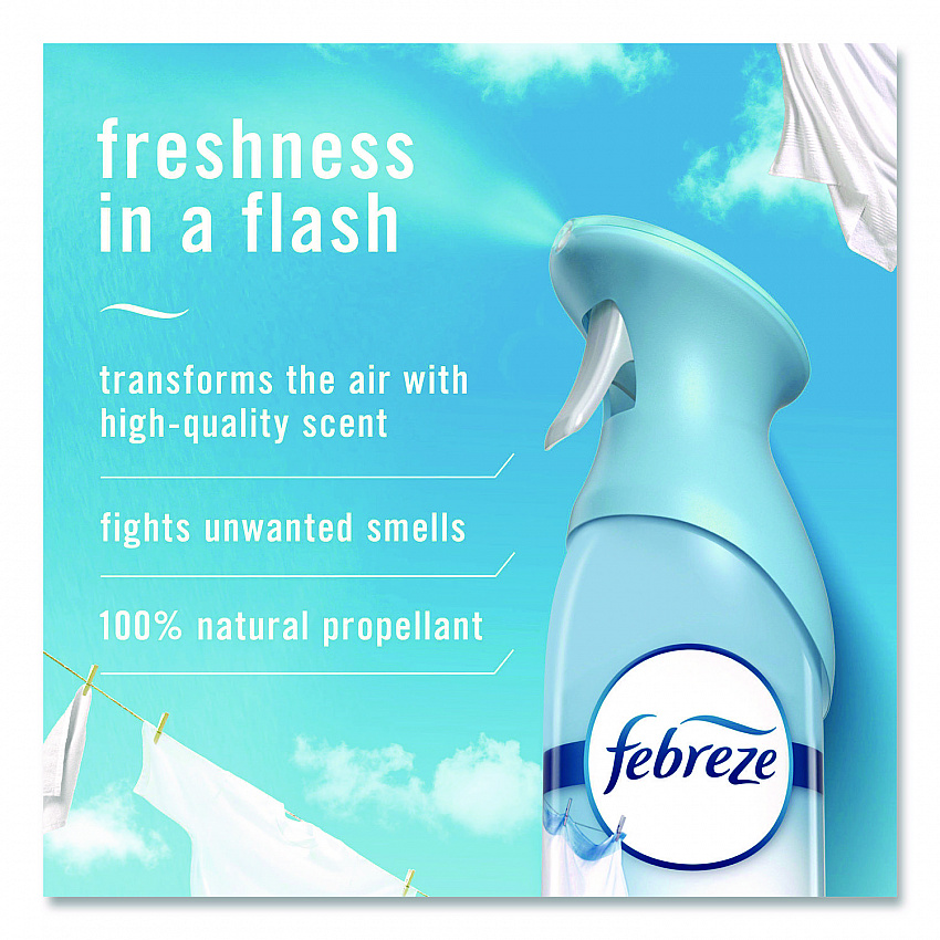AIR, Linen and Sky, 8.8 oz Aerosol Spray, 2/Pack (17340PK)