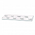 EasyMop Microfiber Dust Mop Pads, 16 x 5.3, White, 50/Pack (D1232214)