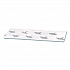 EasyMop Microfiber Dust Mop Pads, 16 x 5.3, White, 50/Pack (D1232214)