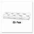 EasyMop Microfiber Dust Mop Pads, 16 x 5.3, White, 50/Pack (D1232214)