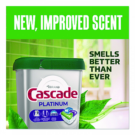 Platinum ActionPacs, Fresh Scent, 14 oz Pack, 26 Pods/Pack, 4 Packs/Carton (15536)