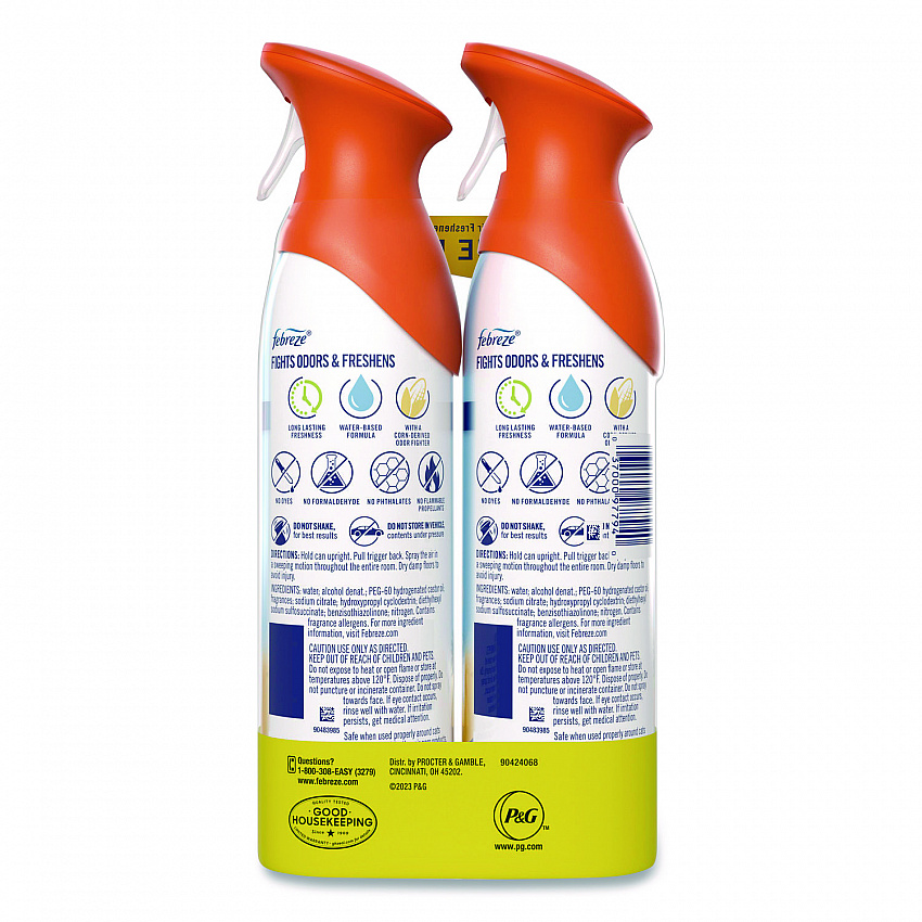 AIR, Hawaiian Aloha, 8.8 oz Aerosol Spray, 2/Pack, 3 Packs/Carton (17342)