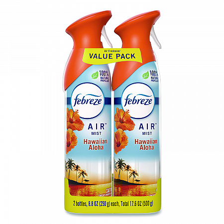 AIR, Hawaiian Aloha, 8.8 oz Aerosol Spray, 2/Pack, 3 Packs/Carton (17342)