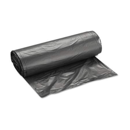 Inteplast Group High-Density Interleaved Commercial Can Liners, 33 gal, 16 microns, 33" x 40", Black, 250/Carton (S334016K)