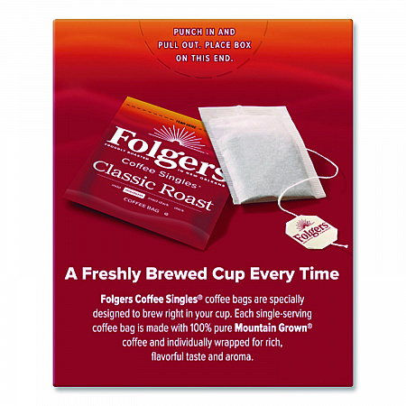Coffee Singles, Classic Roast, 0.16 oz Single-Serve Bag, 19/Pack (PRO29764)