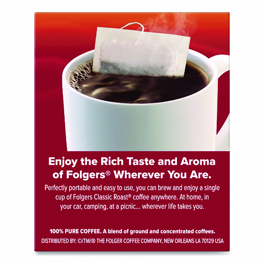 Coffee Singles, Classic Roast, 0.16 oz Single-Serve Bag, 19/Pack (PRO29764)