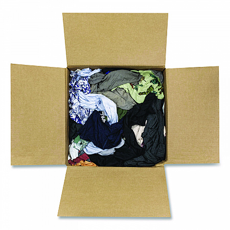 Reclaimed Colored Knits - T-Shirt/Polo, Assorted Sizes and Colors, 25 lb/Box (13525)
