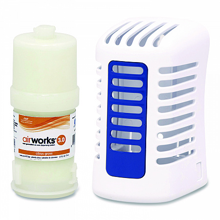 AirWorks 3.0 Passive Air Freshener, 3 x 5 x 2.9, White (AWPAD)