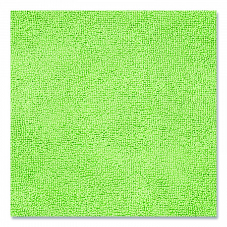 Microfiber Cloths, 12 x 12, Green, 12/Pack (12GRECLOTH)