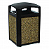Landmark Series Aggregate Panel, For 35 gal Classic Container, 15.7 x 27.9 x 0.38, Stone, River Rock, 4/Carton (4003RIV)