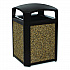 Landmark Series Aggregate Panel, For 50 gal Classic Container, 34.3 x 20.7 x 0.38, Stone, River Rock, 4/Carton (4004RIV)