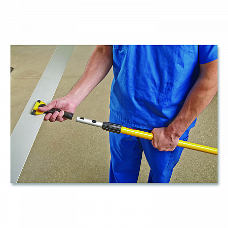 HYGEN Quick Connect Single-Sided Frame, 60 x 3, Aluminum, Yellow, 6/Carton (Q595YEL)