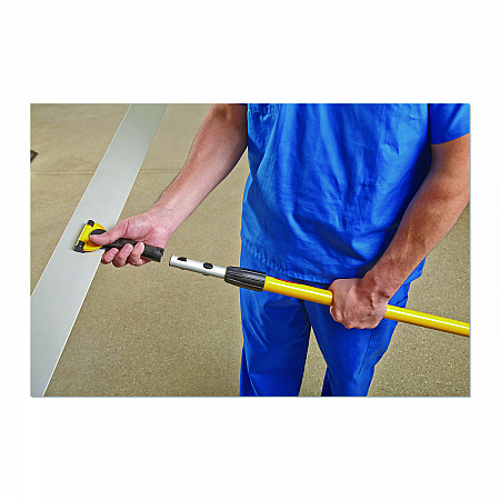 HYGEN Hall-Dusting Quick Connect Single-Sided Frame, 35 x 3, Aluminum, Yellow (Q580YEL)