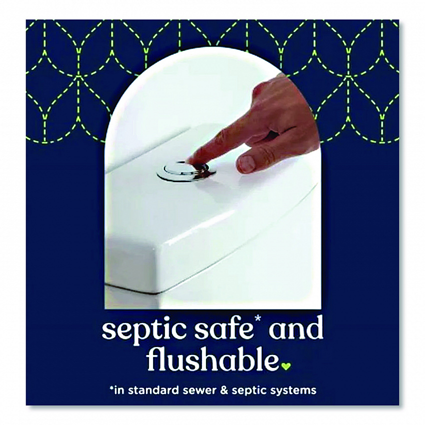 Ultra Soft and Strong Bathroom Tissue, Mega Rolls, Septic Safe, 2-Ply, White, 328 Sheets/Roll, 18 Rolls/Carton (94475501)