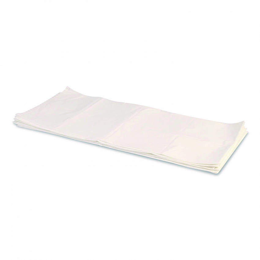 Linear Low-Density Can Liners, 33 gal, 2 mil, 33" x 39", Clear, Flat Pack, 100/Carton (2404016)