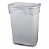 Low Density Can Liners, 56 gal, 1.5 mil, 43 x 47 Clear, Flat Pack, 100/Carton (H8647AC)