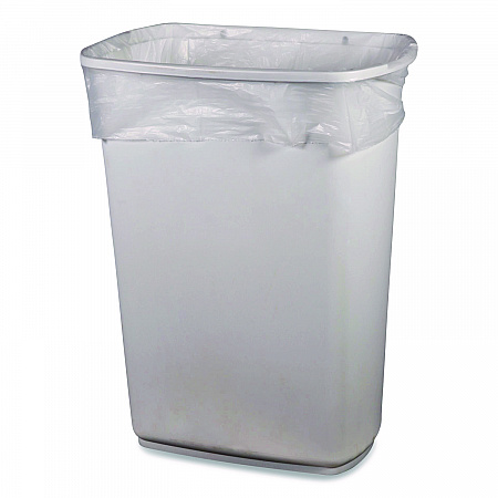 Linear Low-Density Can Liners, 56 gal, 2 mil, 43