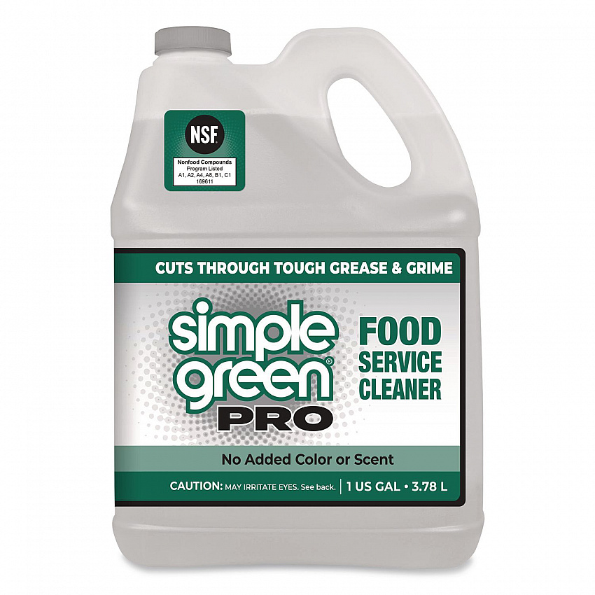 Pro Food Service Cleaner, 1 gal Bottle, 4/Carton (0601128)