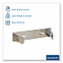 Perforated Paper Towel Roll Dispenser, 4.75 x 13.25 x 3, Chrome (52720)
